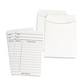 Hygloss Products Library Cards + Non-Adhesive Pockets Combo, White, 150 Each/300 Pieces, 300PK 61151